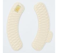 Yunhgft Tapa Inodoro Acolchada, Almohadilla para Inodoro Espuma EVA, Protector WC para Todas, 42x38x2.5 cm, Crema, Dos piezas
