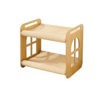 YunJove Cama Elevada para s Estable, Style to 1 | Transpirable, Cama para s con Alfombra Tejida, Compacta, Interiores, Dormitorio, Mascotas Pequeñas