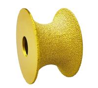 Yunmeryker Disco de Perfilado de Borde para Desbaste Y Perfilado Rueda de Diamante de Amolado Redondo Accesorio para Herramientas Eléctricas, 40mm