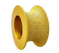 Yunmeryker Disco de Perfilado de Borde para Desbaste Y Perfilado Rueda de Diamante de Amolado Redondo Accesorio para Herramientas Eléctricas, 35mm