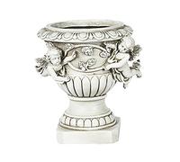 Yunmeryker Figura de Maceta de Hadas Miniatura Contenedor para Plantas Pequeñas Y Hierbas Hecho de Resina con Detalles Realistas Adecuado para Decoración de, Un