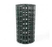 Yunmeryker Malla Electrosoldada Galvanizada, Alambre Plastificado Verde para Jardín, Cercado Protección para Animales