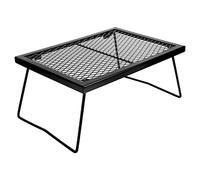 Yunmeryker Mesa Plegable de Malla Portátil para Exteriores con Parrilla de Carbón para Fiestas en El Patio.