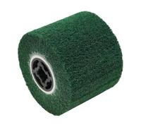 Yunmeryker Polishing Wheel Rueda de Pulido Tambor de Acondicionamiento Cepillo de Aletas de Alambre Gran Suavidad Y Cumplimiento Adecuado para Procesamiento de a, Verde 180 320 Grano