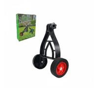 Yunmeryker Rueda de Apoyo para Cortacésped Universal Rueda Guía Ajustable para Recortadora y Máquina de Bordeado Facilidad de Uso y Maniobra Adecuada para Jardines Exteriores Bordes