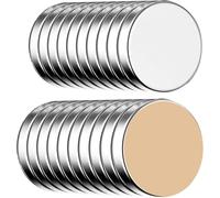 YUNYU Paquete de 60 imanes autoadhesivos fuertes, 8 x 1 mm, pequeños imanes potentes para pizarra blanca, nevera, oficina y manualidades (8 x 1 mm)