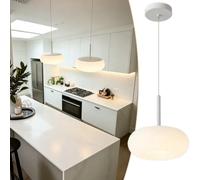 YUPIN Lámpara Colgante LED Moderna Nórdica Con Luz De 3 Colores