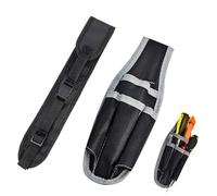 YUPZAR 2 Piezas Bolsa Herramientas Electricista Cinturon, Portaherramientas Electricista, Porta Herramientas Cintura, Multifunción Correa de Cintura Brivolaje para Carpinteros y Constructores