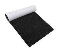 Yuragim Rollo de fieltro autoadhesivo de 5 mm, 30 x 250 cm, color negro, tela de fieltro autoadhesiva, venta por metros, fieltro adhesivo multiusos para muebles, forro de cajas de bricolaje