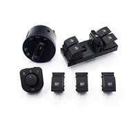 Yurefax Interruptor de ventana de espejo de faro, para VW, para Jetta | Mk5, para Golf, 5 6, para Tiguan, para Passat, B6 para CC 1K0 941 431Q 1F0 959 855 1K4 959 857 1K0 959 565H