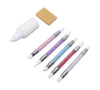 Yusat líquido de enmascaramiento de secado rápido, 30 ml, máscara líquida para pintura de acuarela con goma y 5 aplicadores para artistas, tinta de caligrafía, gouache, artesanía