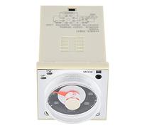 Yusat Relé de Retardo de Tiempo, Multifuncional, Alta Precisión, Temporizador de 8 Pines, 1,2 S a 300 H, 220 V CA/24 V/CA, Temporizador de relé, Equipo Eléctrico (24 VCC/)