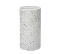 YUSSEQDD Soporte para Cuchillos de Cocina, Amplia aplicación y Separado, Hecho de Resina PP para Mayor Estabilidad, fácil de Colocar, Soporte de Almacenamiento, Puntos Blancos de Copo de Nieve