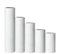 YUSUZH 15 Rollos 24 cm 19 16 10 Recambio de Cabezal Cepillo rasgable Repuesto for Rodillo Pelusa removedor Pelo Mascotas Polvo Ropa Cama Palo para Ropa, Alfombras(24cm Refill)