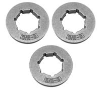 Yutacorex 3 llantas de piñón 8T de 3/8 pulgadas para motosierra STIHL 064 066 088 090 MS660 MS880 para motosierra Husqvarna 394 395 61 162 181 266 268 272 281 288, pieza de repuesto # Para Stihl 00.