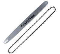 Yutacorex Barra guía de motosierra de 32 pulgadas y combo de cadena, accesorios de repuesto para Stihl, 3/8 pulgadas 0.08 pulgadas 105DL, D025