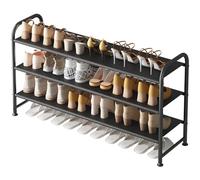 YUWHFEI Zapatero de 3 Niveles, Robusto Zapateros de Metalico, Organizador de Zapatos, Shoe Rack para 12-18 Pares de Zapatos, sapateira para Exterior, Armarios, Interior, Entrada, 29 x 108 x 62 cm
