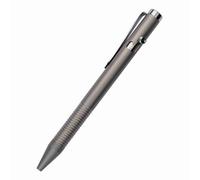 YUYTE Bolígrafo Portátil Smootherpro, Bolígrafo de Aleación Portátil, Herramienta de Escritura para Viajes Al Aire, Uso en la Oficina y Hombres y Mujeres (GREY)