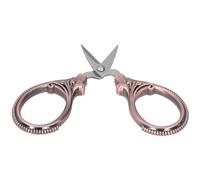 YUYTE Bordado de Mini Tijeras de Costura de Acero Inoxidable - Tijeras de Artesanía a Medida para Bordado de Hilo Portátil para Coser, Acolchar y Hacer Manualidades (Oro rosa)