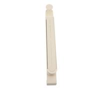 YUYTE Colgador para Colgar sobre la Puerta con Varilla Retráctil, Plegable, sin Taladro, Gancho para Puerta para Ropa, Toallas y Bolsos, Gris Elegante (blanco crema)