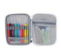 YUYTE Juego Completo de Ganchos de Crochet de 72 Piezas con Estuche de almacenamiento: Herramientas de Tejido Completas para Principiantes y Expertos