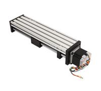 YWBL-WH Actuador de Etapa Lineal, Guía de Riel Lineal de Husillo de Bolas Etapa Deslizante de 7,87 Pulgadas Ancho de 80 Mm Tornillo 1605 Carga Horizontal de 30 Kg para Fresadora CNC Módulo de