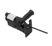 YWBL-WH Adaptador de Taladro Eléctrico a Sierra Convertidor de Sierra Alternativa de Acero de Aleación ABS para Taladro de Mandril Triangular de 3 a 13 Mm Poda de Corte de Madera para Usuarios