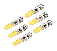 YWBL-WH Bombilla E14 COB Regulable de Silicona Mini 9W 500LM para Lámpara de Techo (Luz cálida)