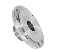 YWBL-WH Brida de Conexión de Mandril, Brida de Mandril de Torno de Acero con Alto Contenido de Manganeso para K11-125 K12-125 K72-, Conector de Mm de Diámetro para Mecanizado de Precisión (20MM)