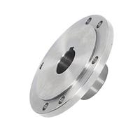YWBL-WH Brida de Conexión de Mandril, Brida de Mandril de Torno de Acero con Alto Contenido de Manganeso para K11-125 K12-125 K72-, Conector de Mm de Diámetro para Mecanizado de Precisión (30mm)