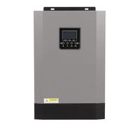 YWBL-WH Cargador Inversor Híbrido Solar, Aleación de Aluminio Inversor de Onda Sinusoidal Pura 5500W 8000VA Pantalla LCD Módulo WiFi Listo para Vigilancia en el Hogar y la Escuela Fuera de la Red