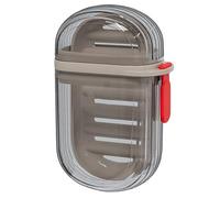 YWBL-WH Drenable, Caja de de Viaje de una Sola Capa con Tapa, Mini Caja de Portátil para Viajar, Acampar, Diseño Sellado para Evitar Derrames