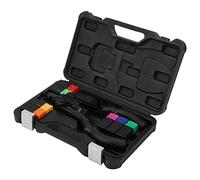YWBL-WH Dual-Handle Nut Gun Insert Tool, Alloy Steel Crimping | Mandíbulas tratadas térmicamente, empuñadura ergonómica de goma, tornillo de liberación rápida, reparación de chapa