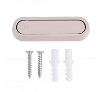 YWBL-WH Gancho de Pared Plegable para Ahorrar Espacio, Gancho Plegable con Aleación de Zinc, Resistente para Cocina, Baño, Entrada para Colgar Toallas, Abrigos, Bolsos (Borde Redondo Gris Lunar)