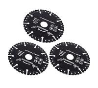 YWBL-WH Hoja de Sierra de 125 Mm de 5 Pulgadas Paquete de 3 Hojas de Corte de Disco de Amoladora Angular Disco de Corte de Diamante para Chapa de Hierro de Acero Inoxidable con Orificio