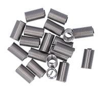 YWBL-WH Insertos de Reparación de Roscas M12 X 1,75 Tuerca para Alambre | Kit Compatible con Helicoil para Roscas Hembra Dañadas, Resistencia a la Corrosión 304 SUS, Reparación de Aluminio, Zinc,
