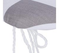 YWBL-WH Mini Tabla de Planchar de 10,2x4,3 Pulgadas, Almohadilla para Planchar Portátil para Escote, Mesa de de Viaje con Funda Lavable para Reparación de Ropa (Moda a Cuadros)
