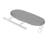 YWBL-WH Mini Tabla de Planchar de 10,2x4,3 Pulgadas, Almohadilla para Planchar Portátil para Escote, Mesa de de Viaje con Funda Lavable para Reparación de Ropa (Paño Plateado Anti-escaldaduras)
