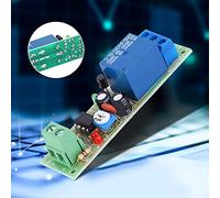YWBL-WH Módulo de Relé de Retardo Temporizado DC 5V, NO/NC 10A Ajustable | Tablero de interruptor de señal programable, retardo ajustable de 0-200 segundos, chip de sincronización NE555, control de