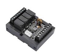 YWBL-WH Módulo de relé, Módulo de relé FX1N-10MR PLC Placa de Control Industrial Módulo de Retardo de relé Programable con Carcasa, Relés Electromecánicos