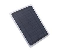 YWBL-WH Panel Solar Monocristalino de 12 V y 10 W, Cargador Solar Resistente Al Agua, Módulo Resistente a la Intemperie con Diodo de Carga Antirreversa para Coche, RV, Batería,