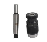 YWBL-WH Portabrocas sin Llave, Portabrocas de Torno Autoajustable con Eje de 0-16 Mm de Capacidad para Taladradora, Fresadora y Herramientas de Torno, Construcción de Acero 45# con Precisión de