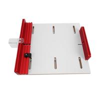 YWBL-WH Sierra de Mesa Cruceta de Ingletes, Capacidad de Corte Preciso | Rieles de aluminio ajustables, se adaptan a ranuras de inglete estándar, soporte de panel confiable, adecuado para diversos