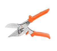 YWBL-WH Tijeras Angulares Cizalla Angular Portátil de 45 a 135 Grados con Hoja Cromada de Acero 45# Cortador de Pico de 100 Mm para Tuberías de PVC Canalizaciones de Alambre Trabajos de Recorte