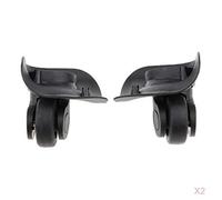 YWJLQH 2X 2 Piezas Ruedas Reemplazo Equipaje para Maleta Ruedas Rotativas Universales Casters para Bolsa de Equipaje Material PVC Adecuadas para