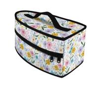 YWJLQH Funda para Plancha Portátil Organizador de Plancha Funda Protectora Bolsa de Almacenamiento con Cremallera y Asa Material Poliéster Adecuada para, Vistoso, Individual