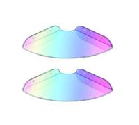 YWMJZEU 2 Pieces Repisa Flotante Esquina Soporte Decorativo Repisa Triangular Acrílico Resistente a los Arañazos Estantes Esquineros Flotantes, 24 24 3cm, Arcoíris