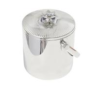 YWMJZEU Hielera Acero Inoxidable Térmico Cubo Hielo con Tapa Cubitera para Hosts