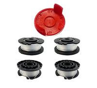 YWNYT Bobina de Hilo de Repuesto para Desbrozadora Ein-hell GE-CT 18/28 Li y GE-CT 18/28 Li TC, TLE-03 Bobina de Línea de Repuesto, 0.06" (1.5mm)-16 pies (4.9m) Hilo para Desbrozadora de Césped (4+1)