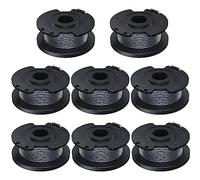 YWTESCH Ø1,6 mm-5 m Bobina de Hilo Compatible con Bosch Cortabordes Eléctrico EasyGrassCut 18V-230,18V-260,EasyGrassCut 23,26 und Art 23 SL,26SL,Incluye 8 Carretes de Hilo F016800569.